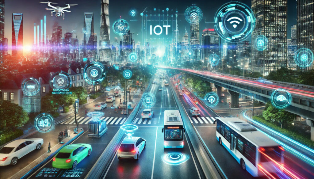 Mobilité et IoT : Transformer l'Automobile et les Transports Urbains 1 iot mobilite