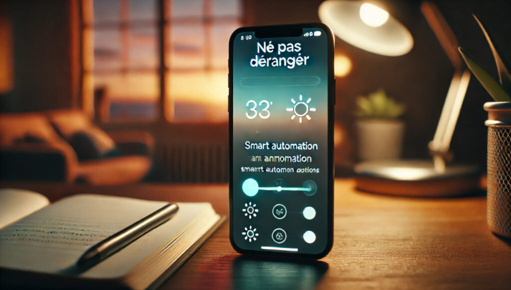 Comment activer un mode "Ne pas déranger" intelligent ? 1 mobile nepasderanger