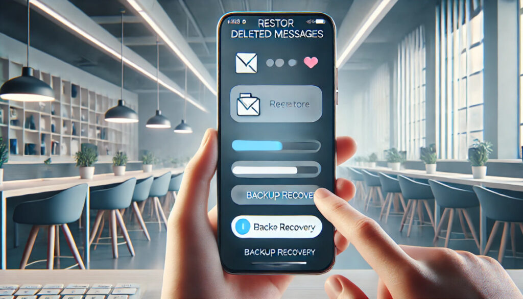 Comment récupérer un message supprimé par erreur ? 1 recuperation message mobile