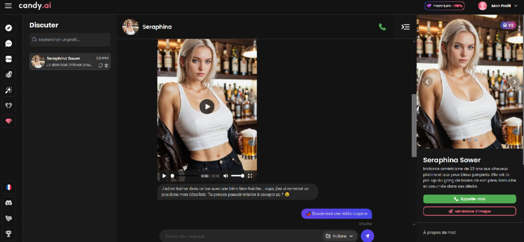 AI Girlfriend : laquelle choisir selon vos envies ? 2 candy ai 1