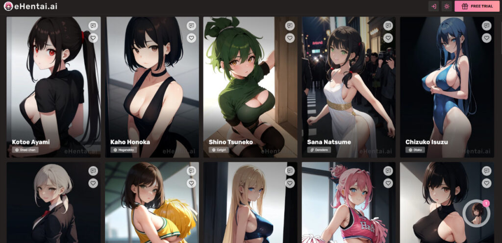 E-Hentai AI : c’est quoi ? Une IA pour créer et discuter avec des personnages hentai 1 e hentai ai