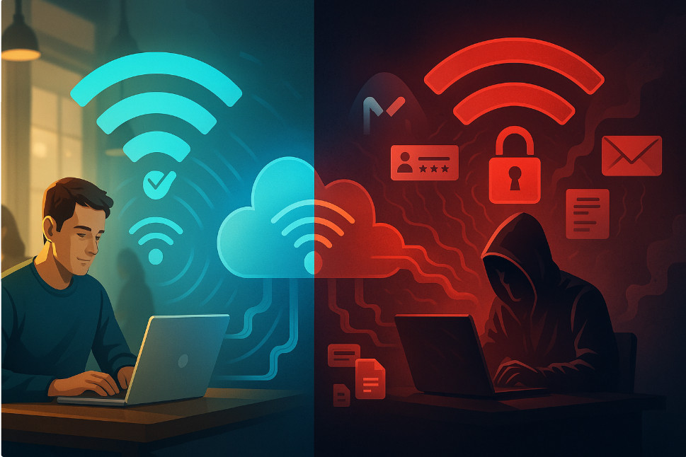 Rogue Wi-Fi : le danger des faux hotspots qui imitent des réseaux légitimes 1 Rogue Wi Fi