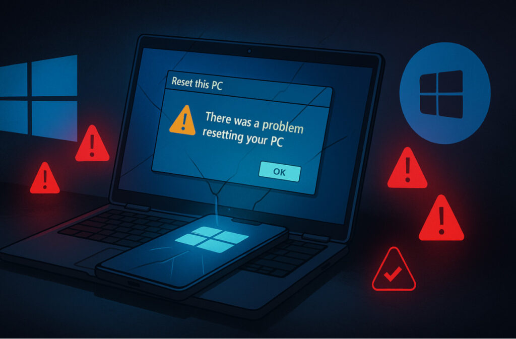 Windows 10 et 11 : quand « Réinitialiser ce PC » tombe en panne 1 mise a jour windows reset impossible