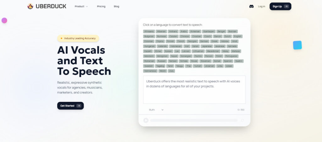Envie d’une voix IA qui chante, imite ou incarne des personnages ? Uberduck.ai transforme les mèmes vocaux en moteur créatif. 1 uberduck ai