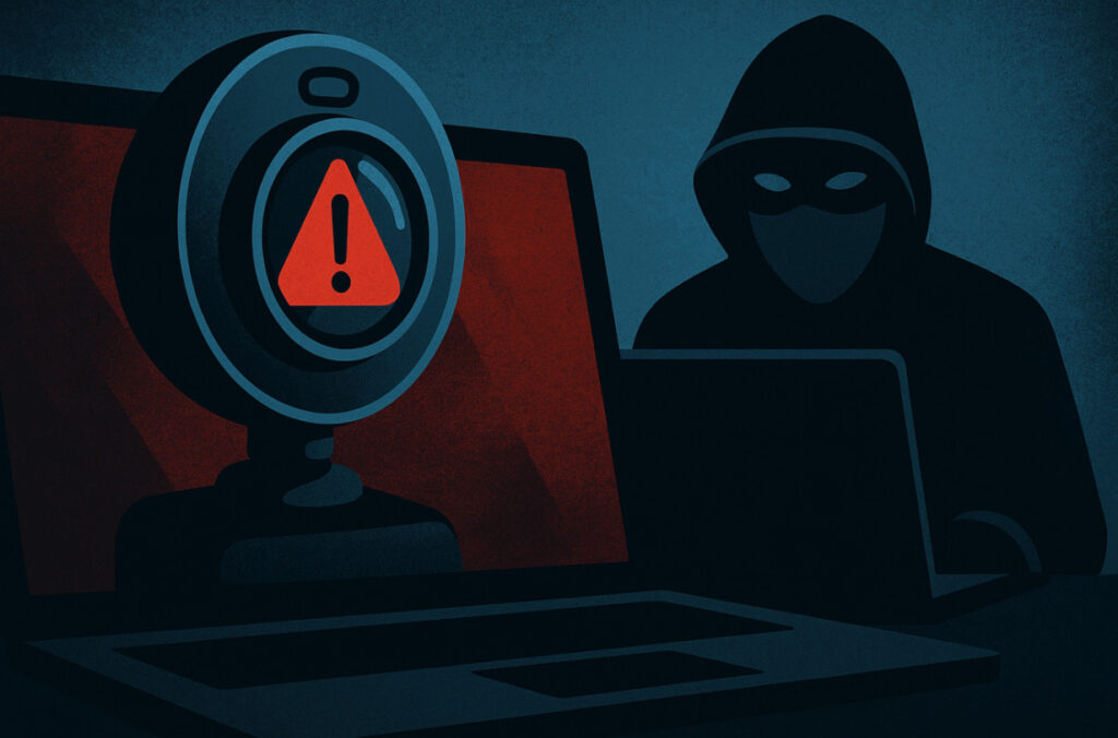 Webcam piratée : quand les malwares exploitent l’intimité pour faire chanter les internautes 1 Webcam piratee 2