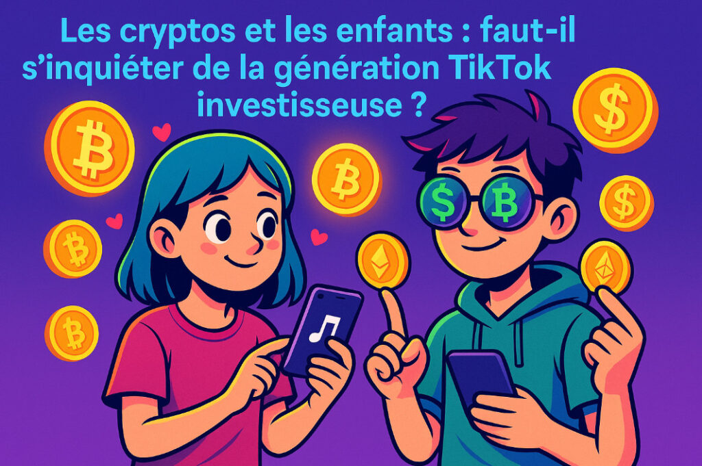 Les cryptos et les enfants : faut-il s’inquiéter de la génération TikTok investisseuse ? 1 cryptos ado