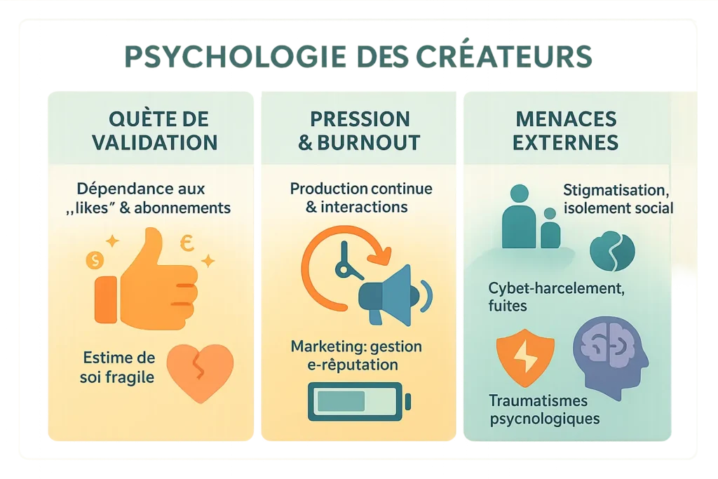 OnlyFans France : entre émancipation et santé mentale 2 dgbxneup psychologie des createurs infographie