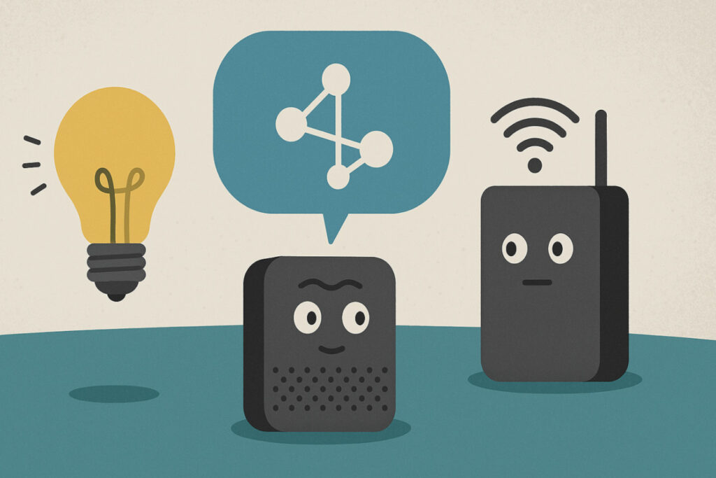 Peut-on créer un “dialecte” IoT pour que les objets communiquent entre eux sans passer par Internet ? 1 Appareils connectés et communication intelligente