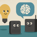 Ampoule, cerveau, appareil, interaction amusante