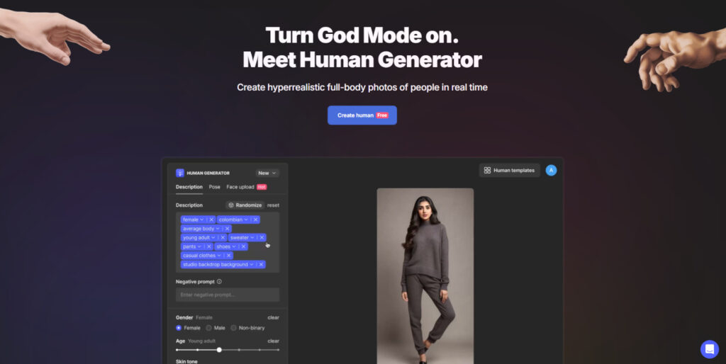 AI Human Generator
