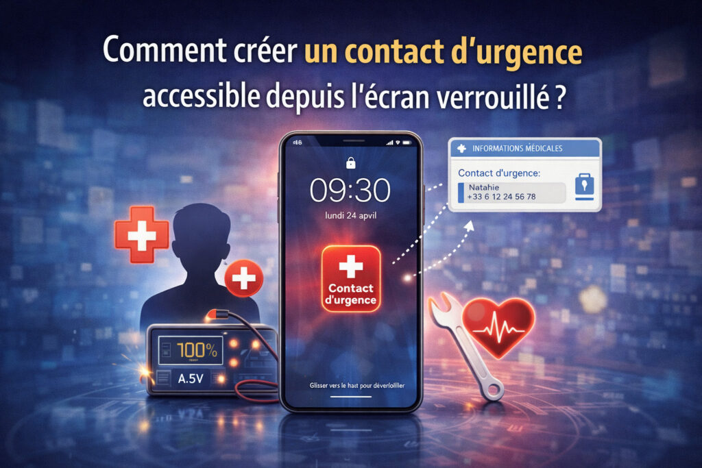 contact urgence mobile