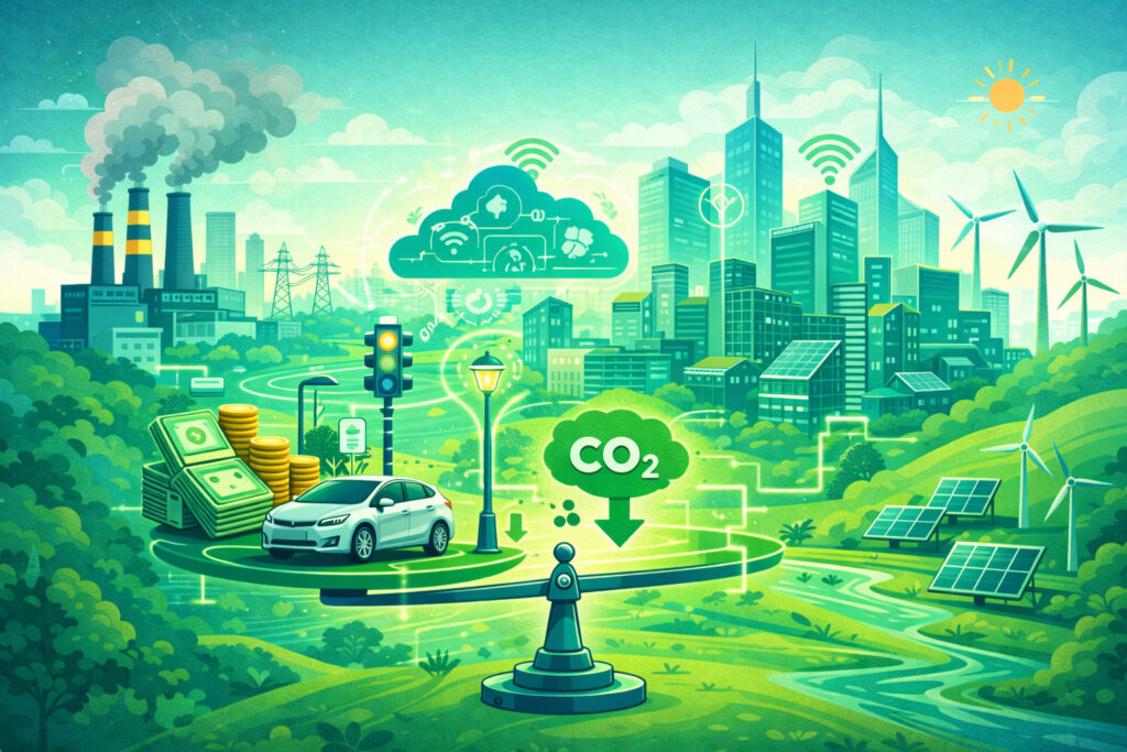 smart city emprunte carbone