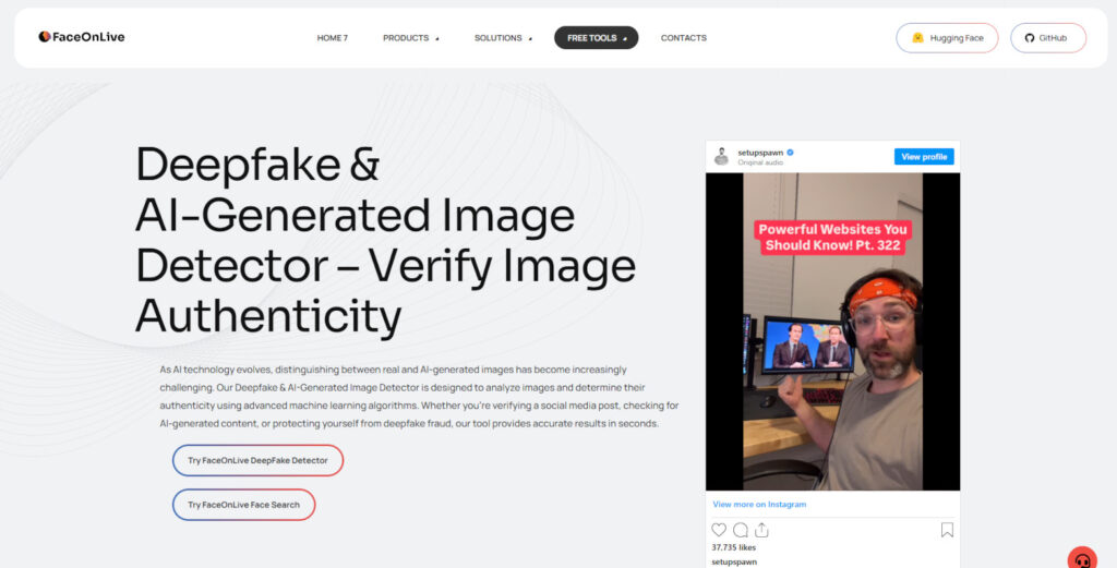 Deepfake AI Generated Image Detector