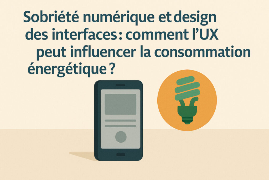 sobriete numerique ux
