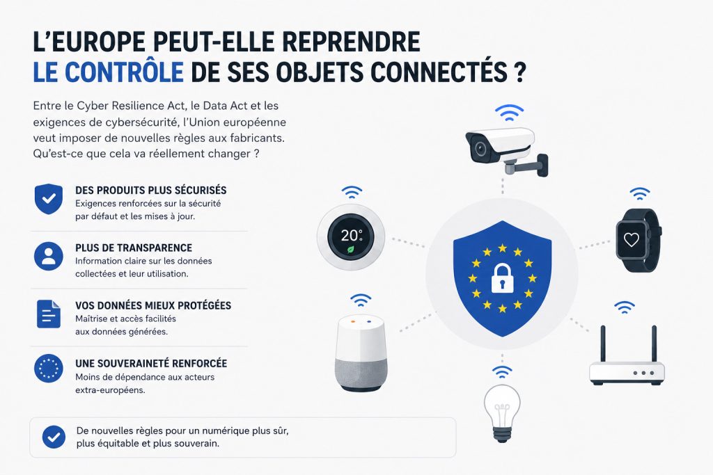 L’Europe peut-elle reprendre le contrôle de ses objets connectés ? 1 iot europe 1